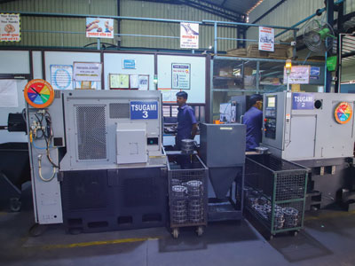 Machining Facilities at Allied Product,Kolhapur
