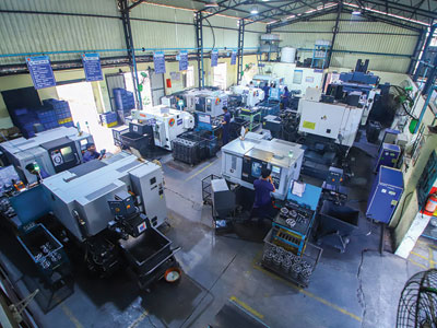 Machining Facilities at Allied Product,Kolhapur